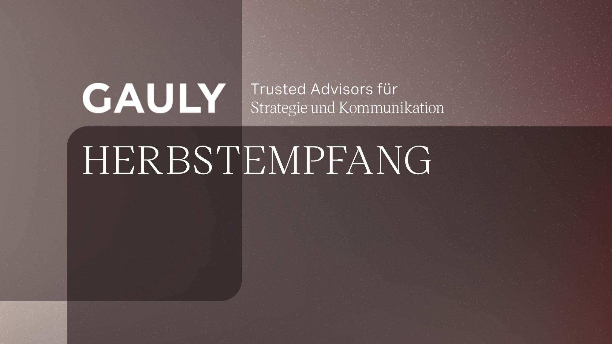 GAULY Herbstempfang 2025 in der Alten Oper