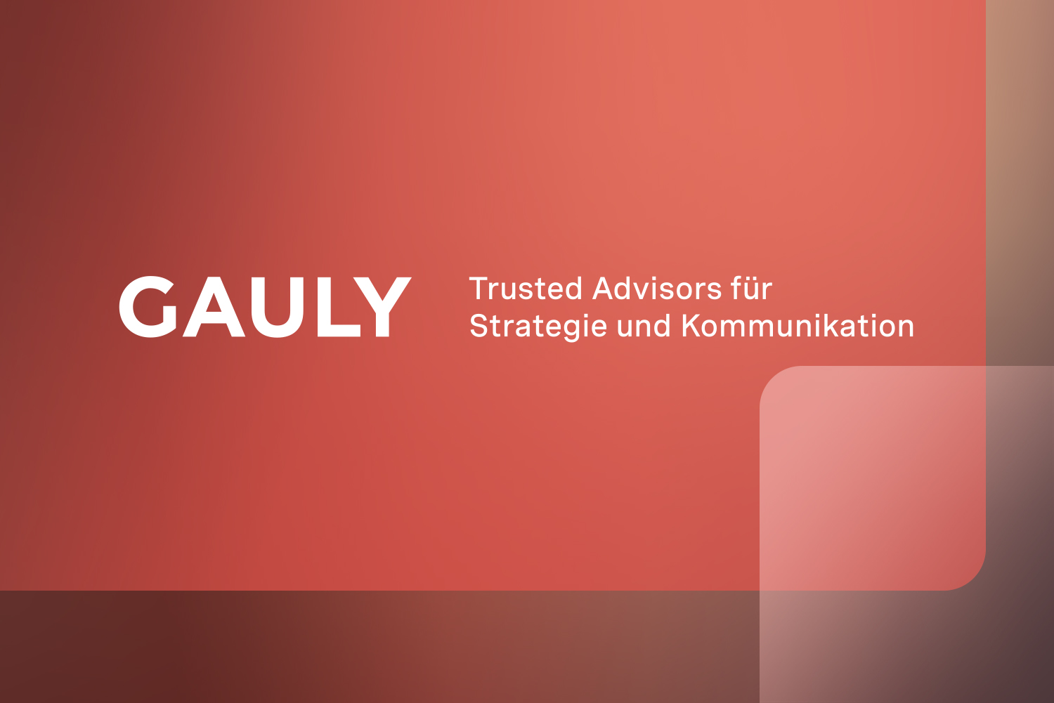 GAULY vollzieht Übergang von gründer- zu partnergeführtem Unternehmen